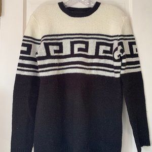 Black & White Design Sweater